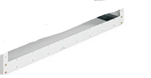 8802-3-01 – WEATHERGUARD Van Storage System Shelf Retainer Lip, For 42-1/4 Inch Shelf Unit Mount at Floor Level White